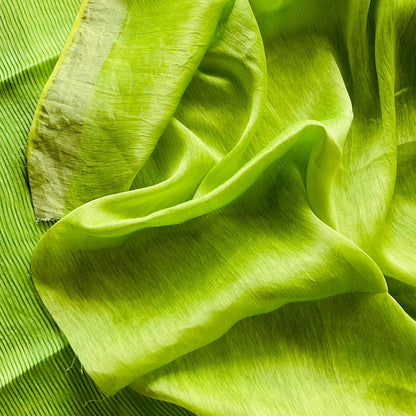 Linen Silk Green Saree