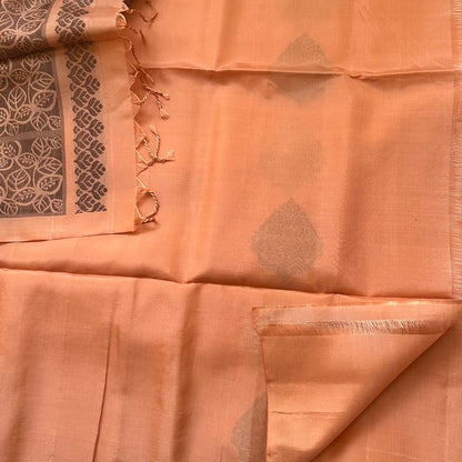 Nalina Peach Soft Silk Saree - SSD05