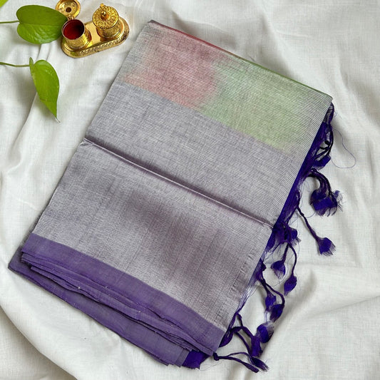 MangalgiriPattu Purple Saree - MPH09