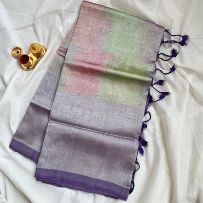 MangalgiriPattu Purple Saree - MPH09