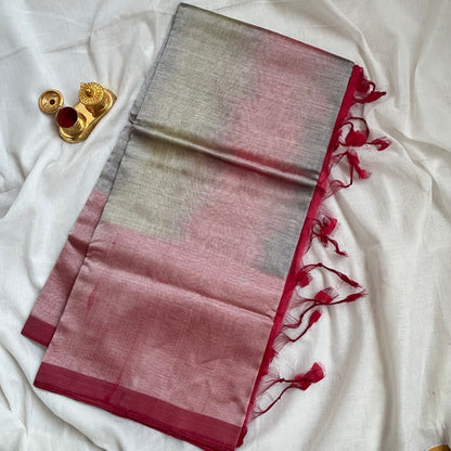 MangalgiriPattu Red Saree - MPH10