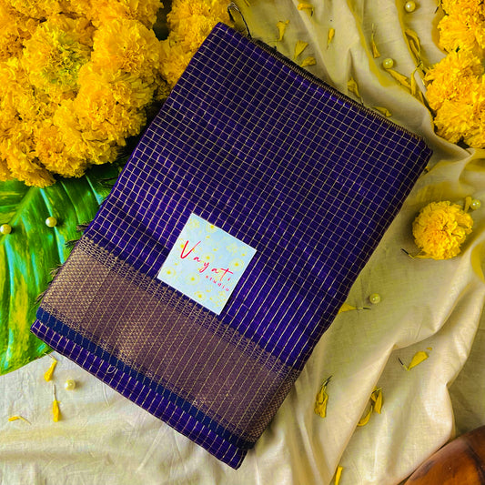 Madhuram Violet Saree