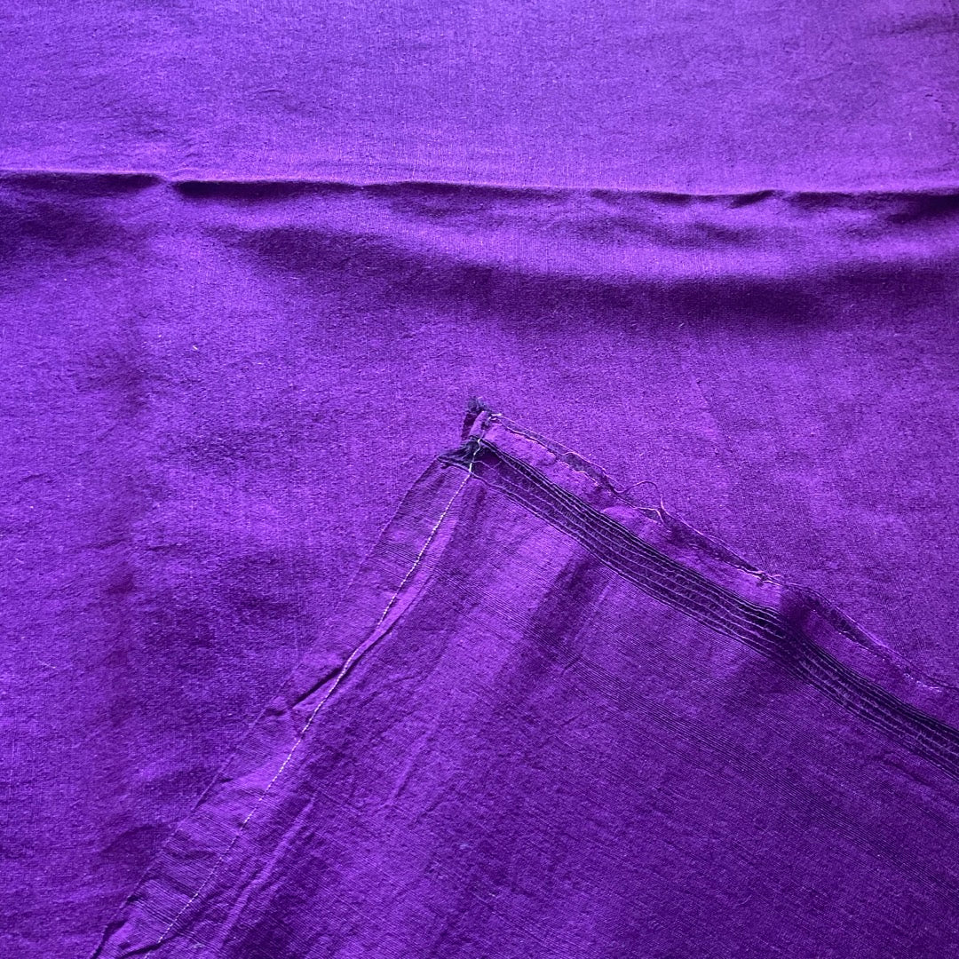 Matka Silk Purple Saree