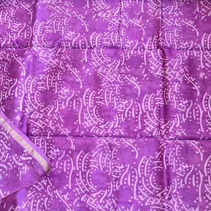 ChanderiSilk Pink Saree