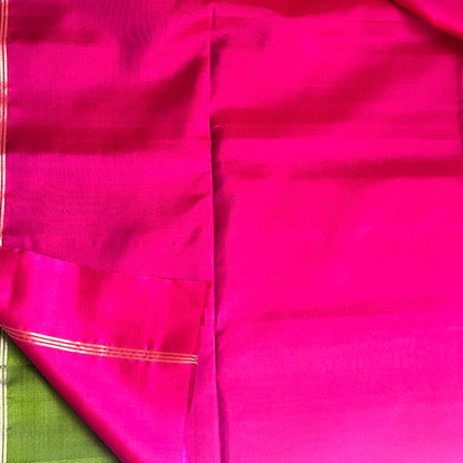 Nalina O.Green Soft Silk Saree - SSD15