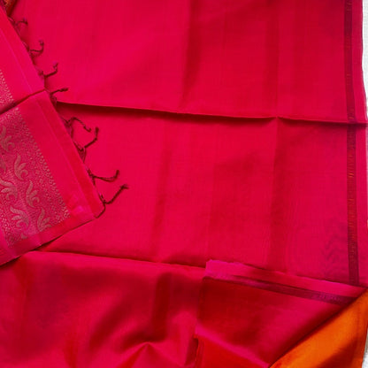 Nalina Orange Soft Silk Saree - SSD20