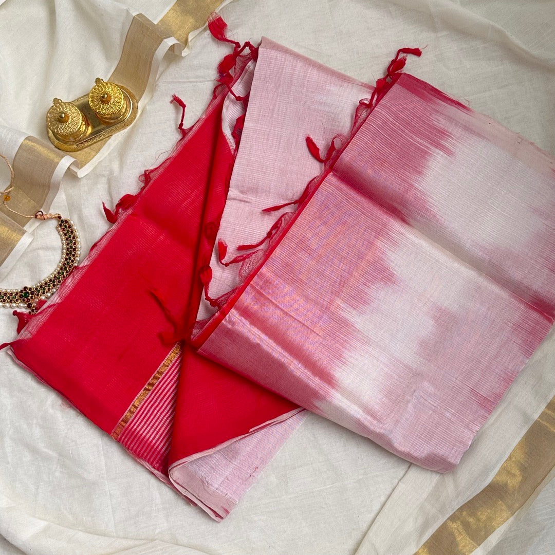 MangalgiriPattu WRed Saree - MKDH05