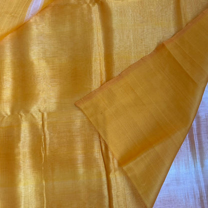 MangalgiriPattu WYellow Saree - MKDH03