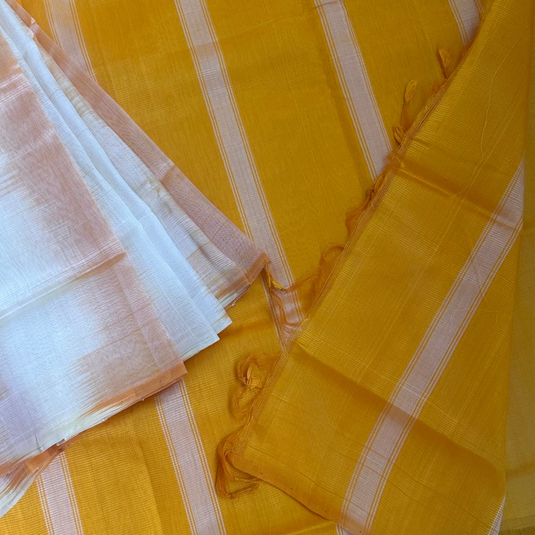 MangalgiriPattu WYellow Saree - MKDH03