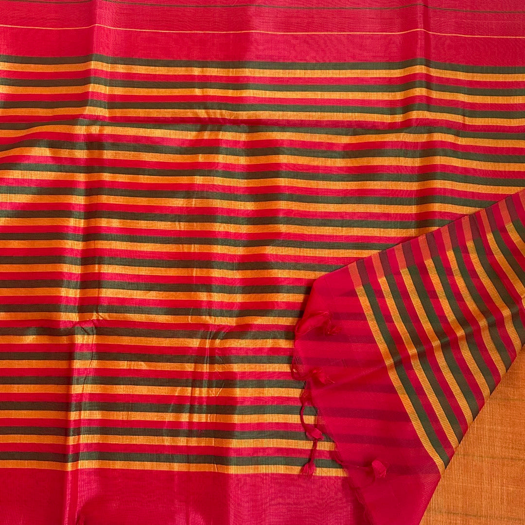 MangalgiriPattu Red Saree - MPH11